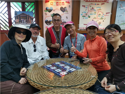 梨山原住民族及在地手工藝品體驗DIY-泰雅皮革菱形鑰匙圈