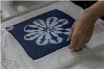 松柏嶺在地手工藝品體驗DIY-藍染棉布方巾,松柏嶺在地手工藝品體驗DIY-藍染棉布方巾