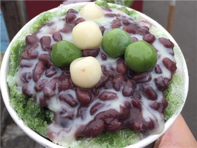 南庄抹茶冰