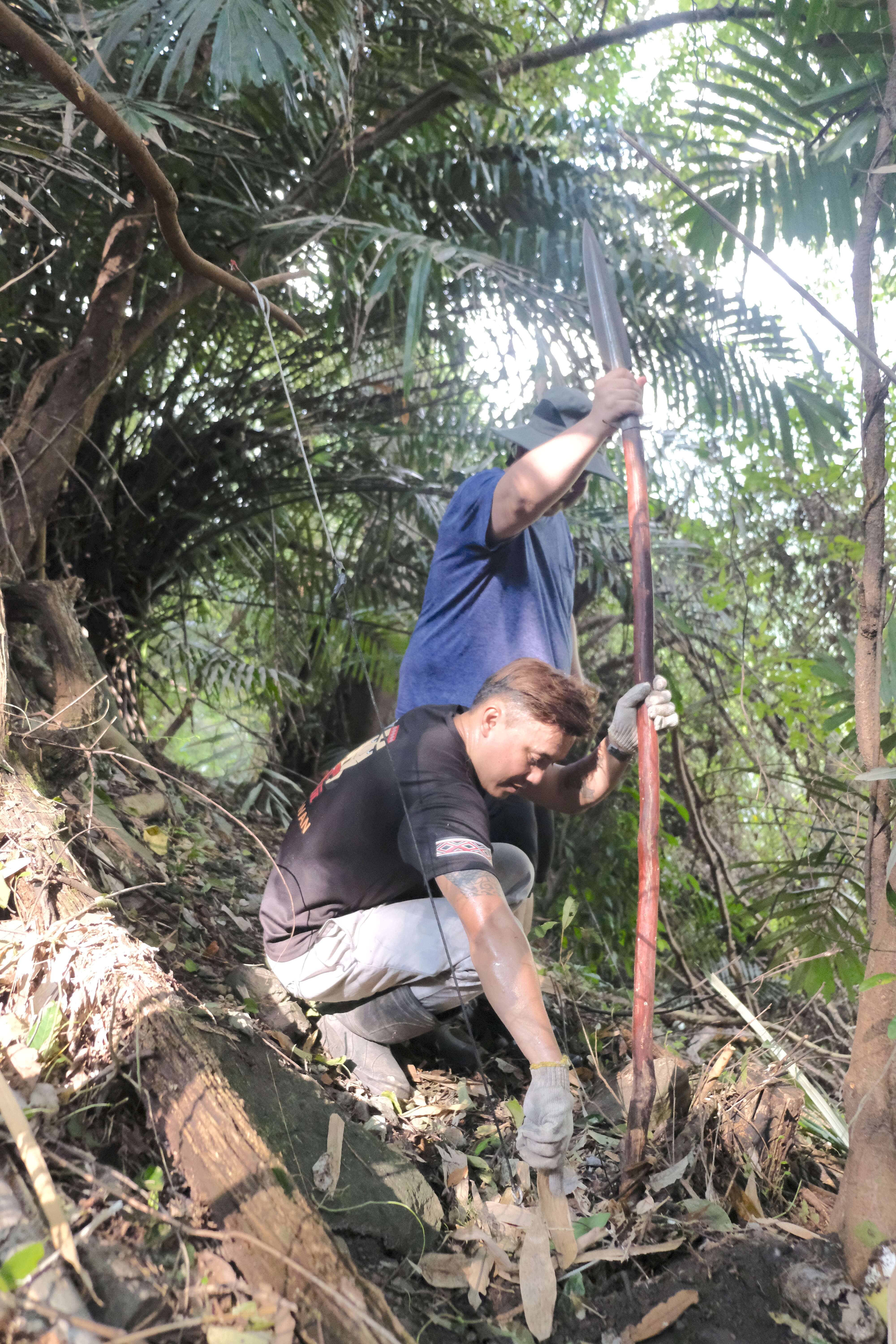 谷中作樂遊程-泰好玩獵人體驗營DIY狩獵陷阱