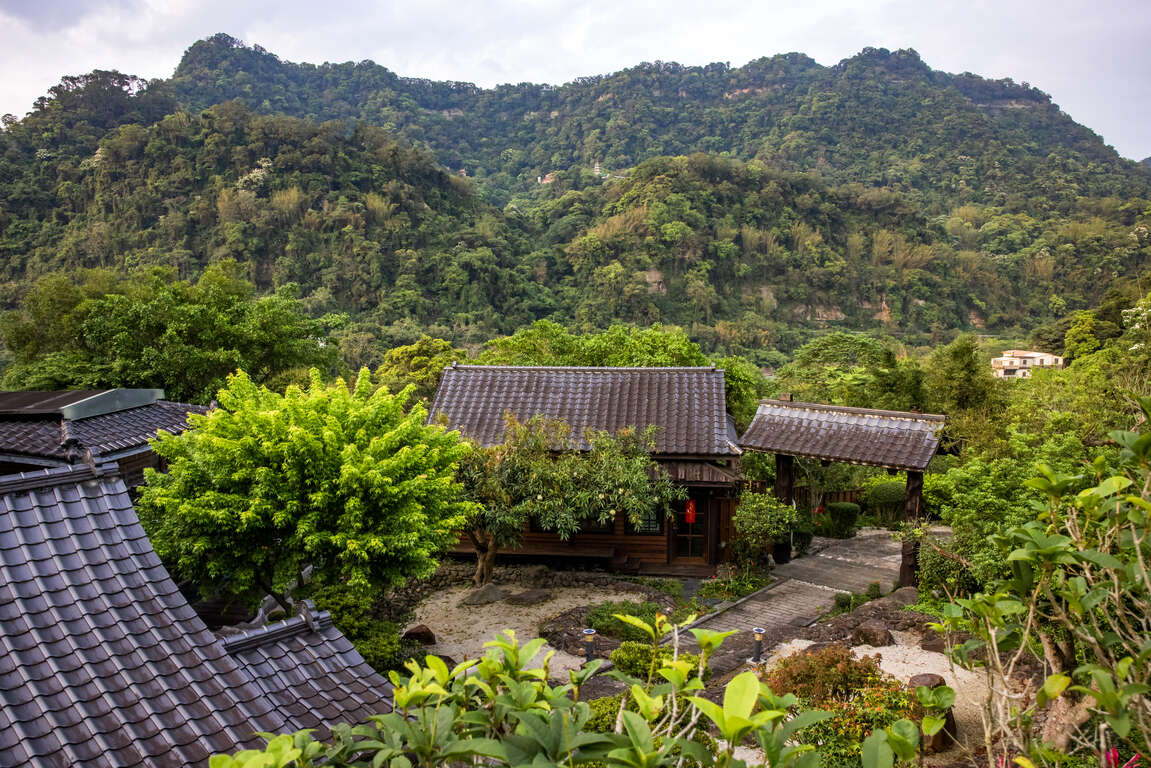 獅山古道屋頂