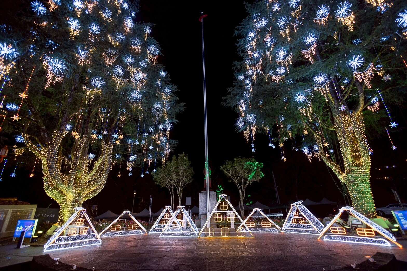 4.「山谷燈光節」夜間光環境佈置