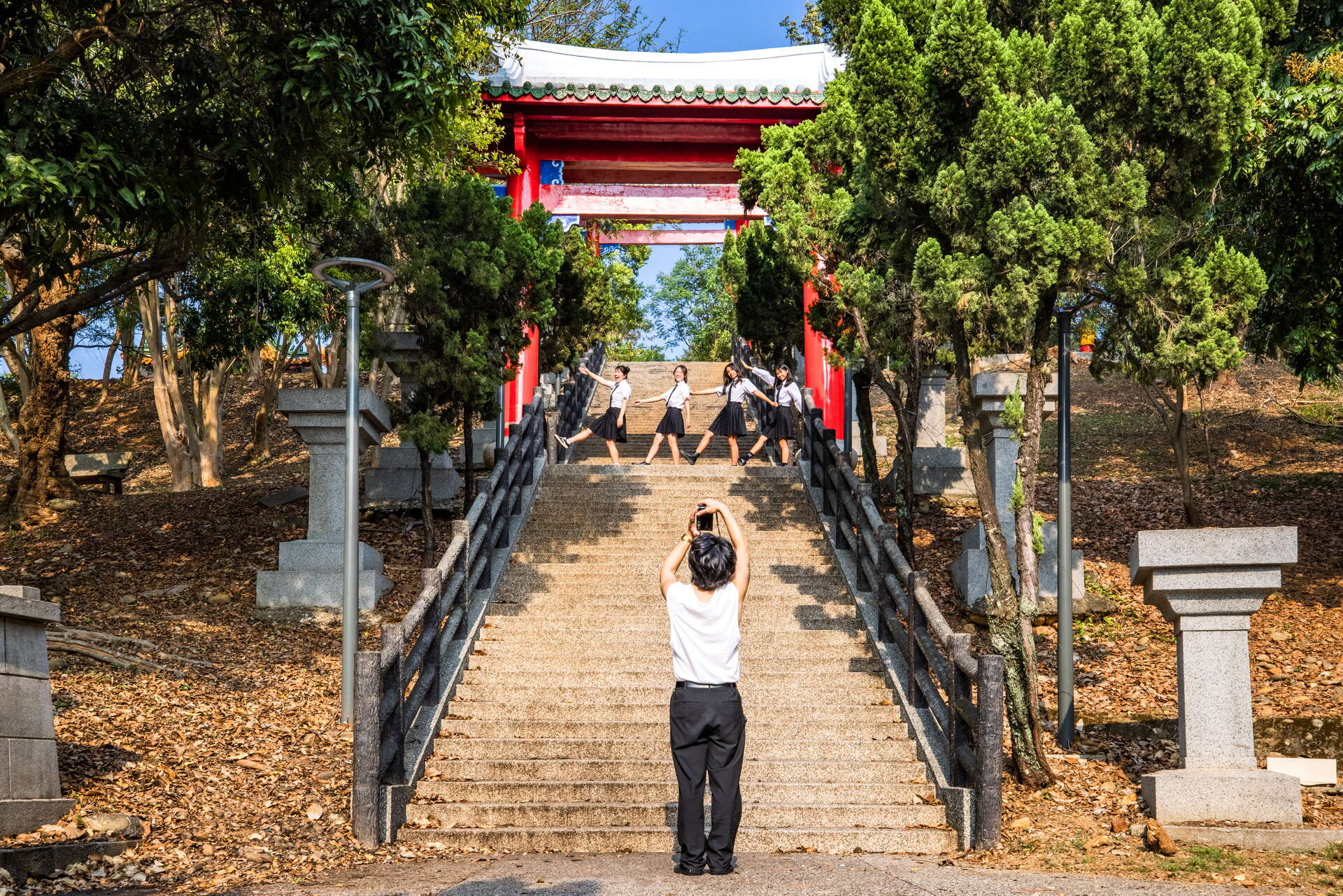 百果山遊憩區學生