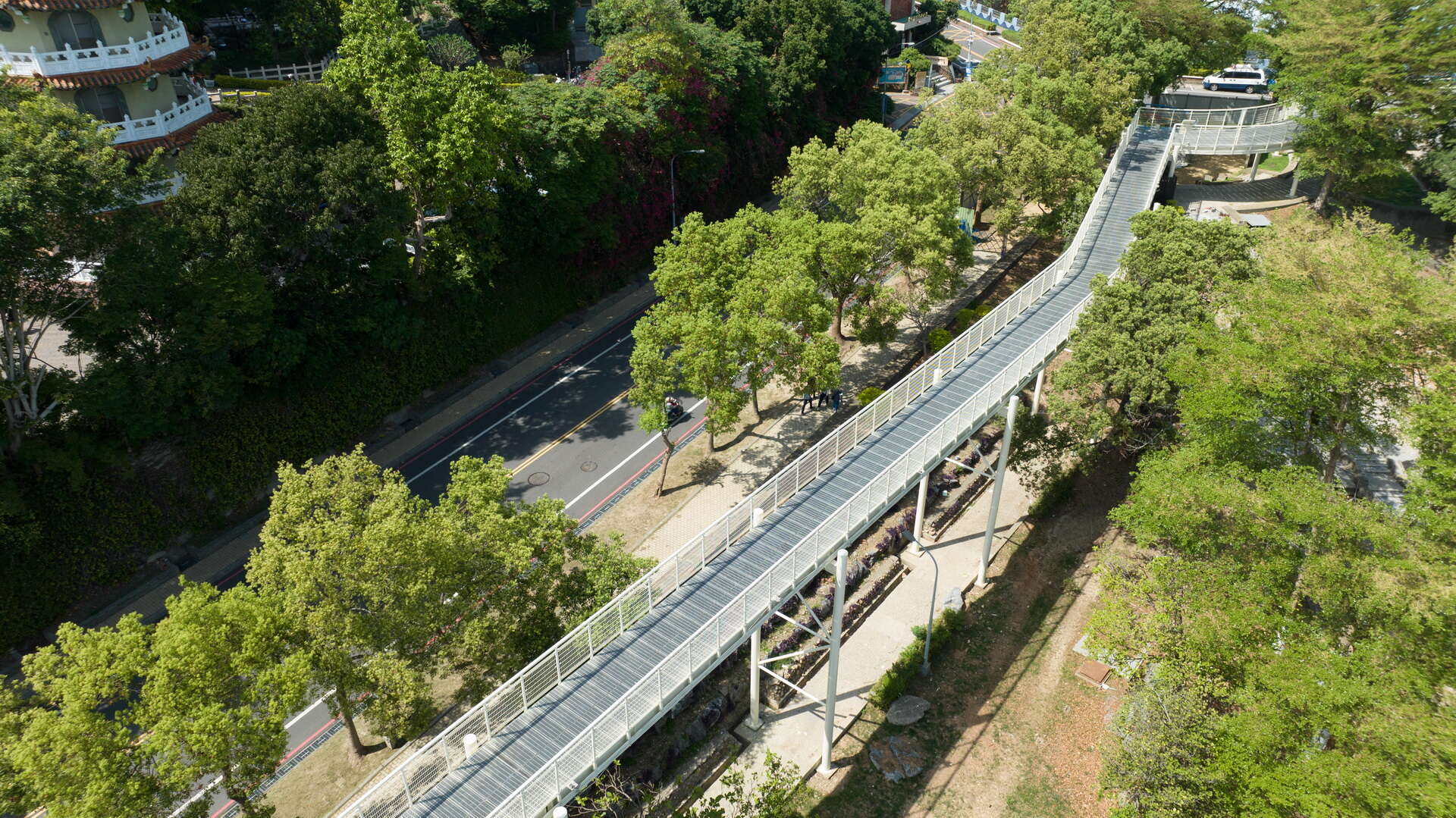 八卦山大佛風景區天空之橋