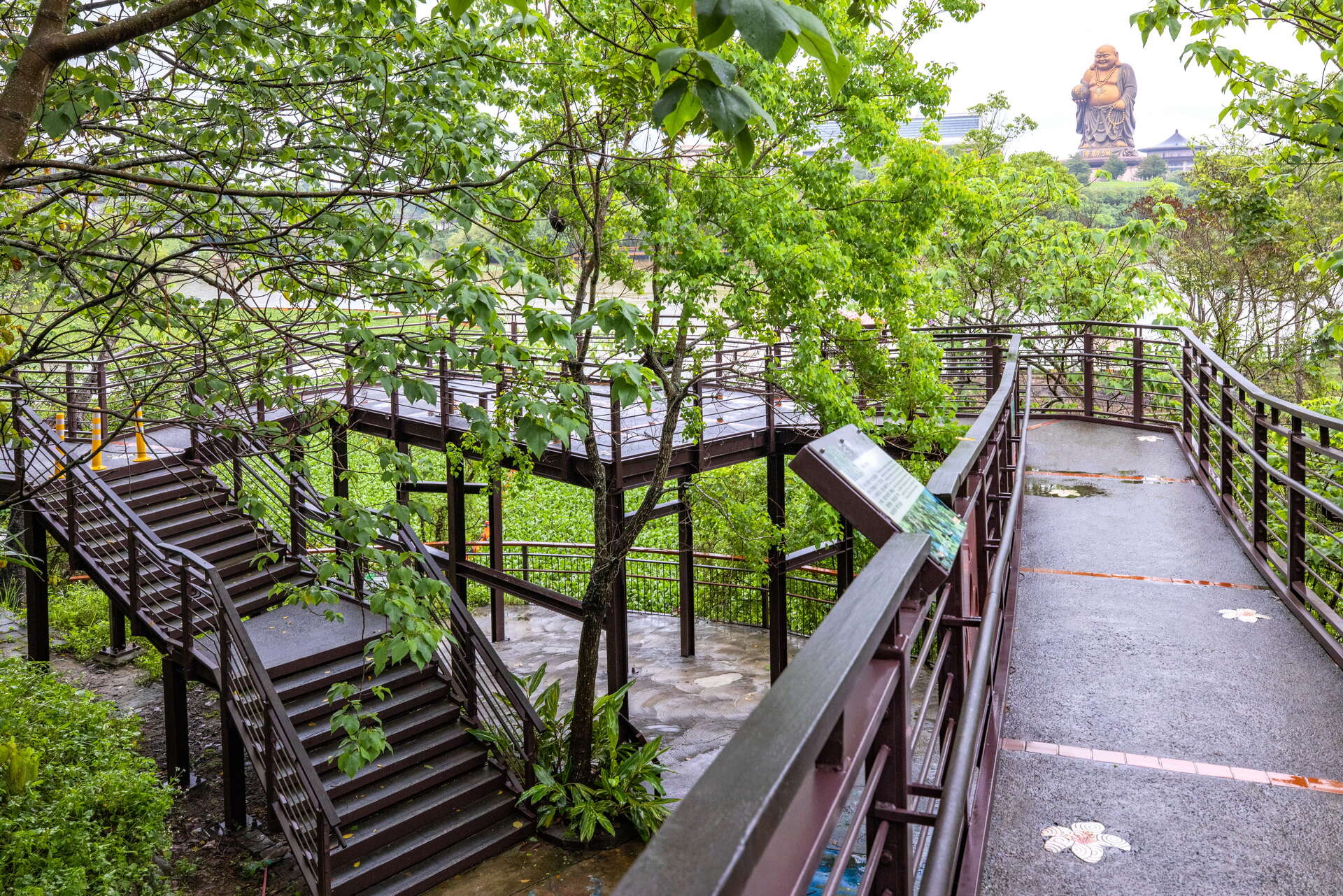 峨眉湖&彌勒大佛走道