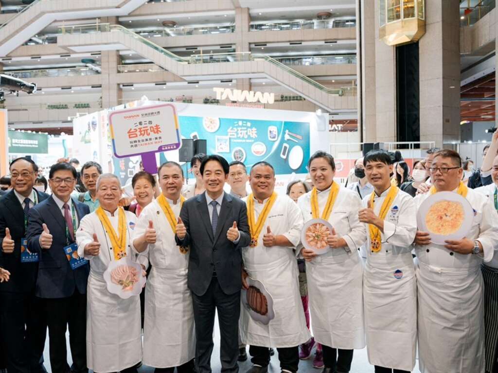 「台玩味」主題館有專業廚師料理及美食講座分享（圖/交通部觀光署 提供）