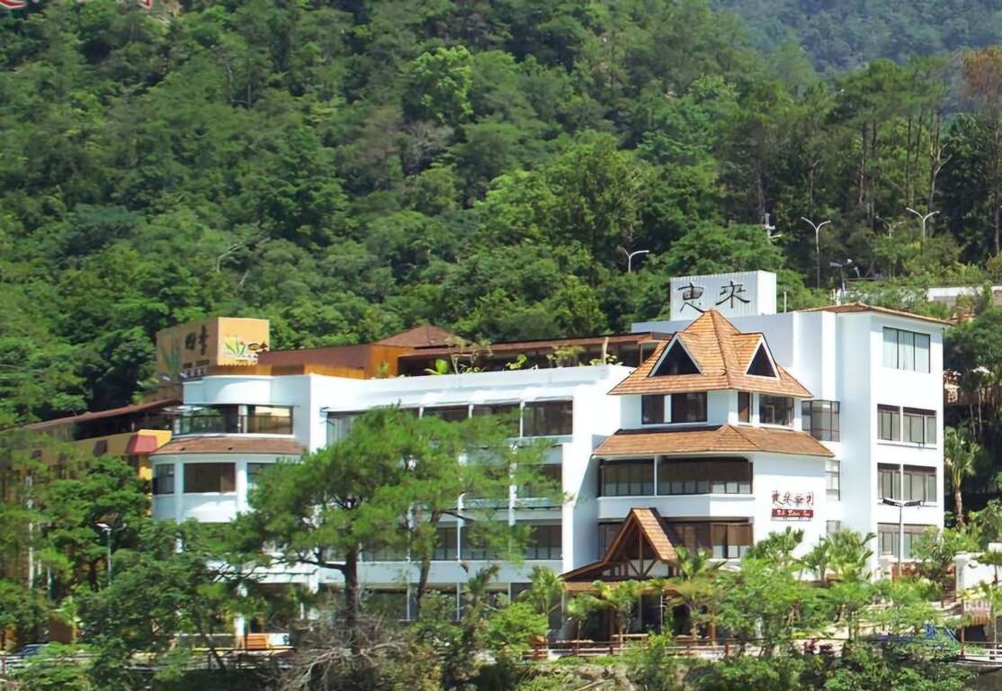 中秋節到谷關泡湯建築物