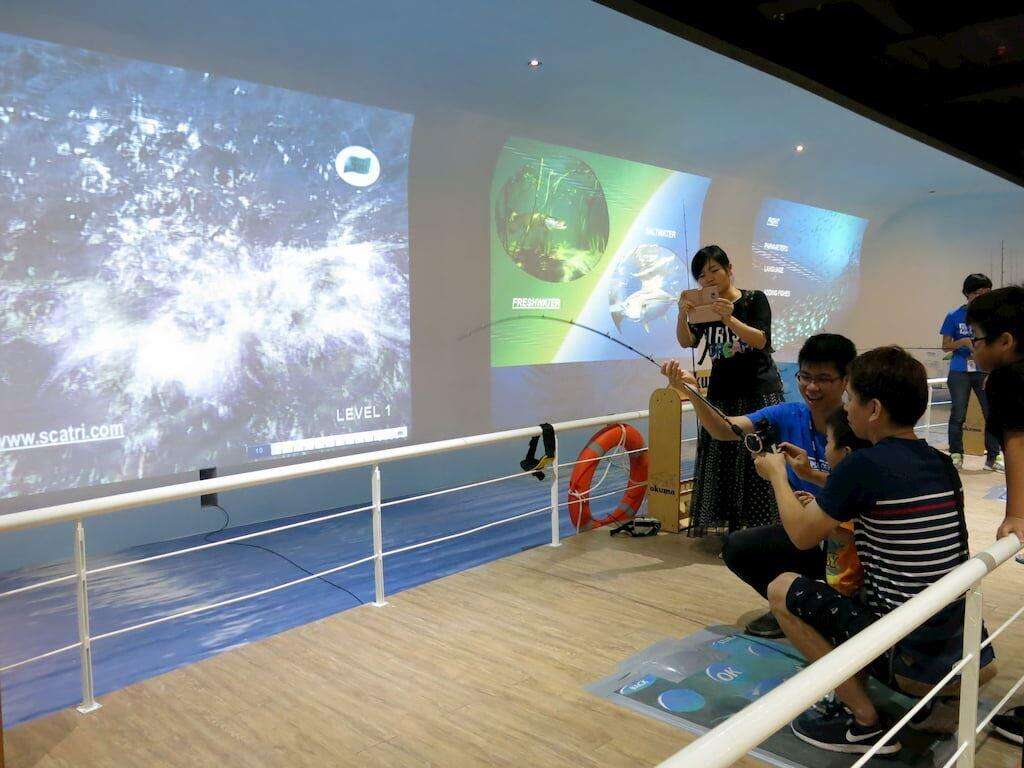 寶熊漁樂碼頭投影幕-寶熊漁樂碼頭提供