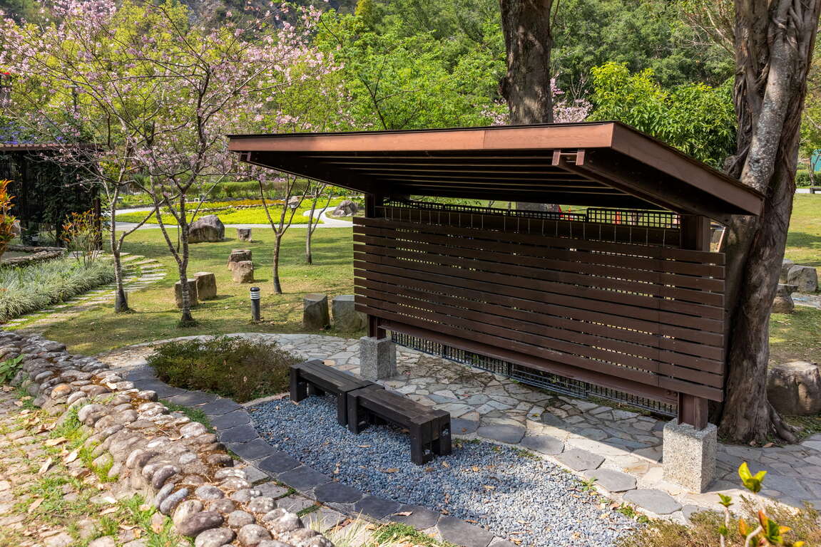 谷関公園泡腳池