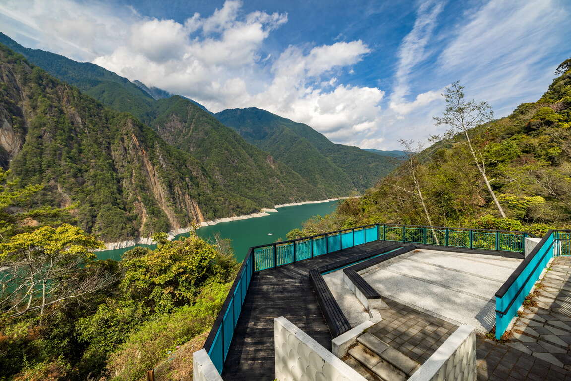 德基水庫風景
