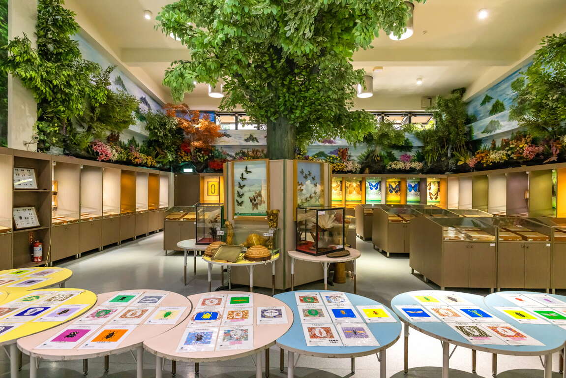清水岩生態展示センター內部