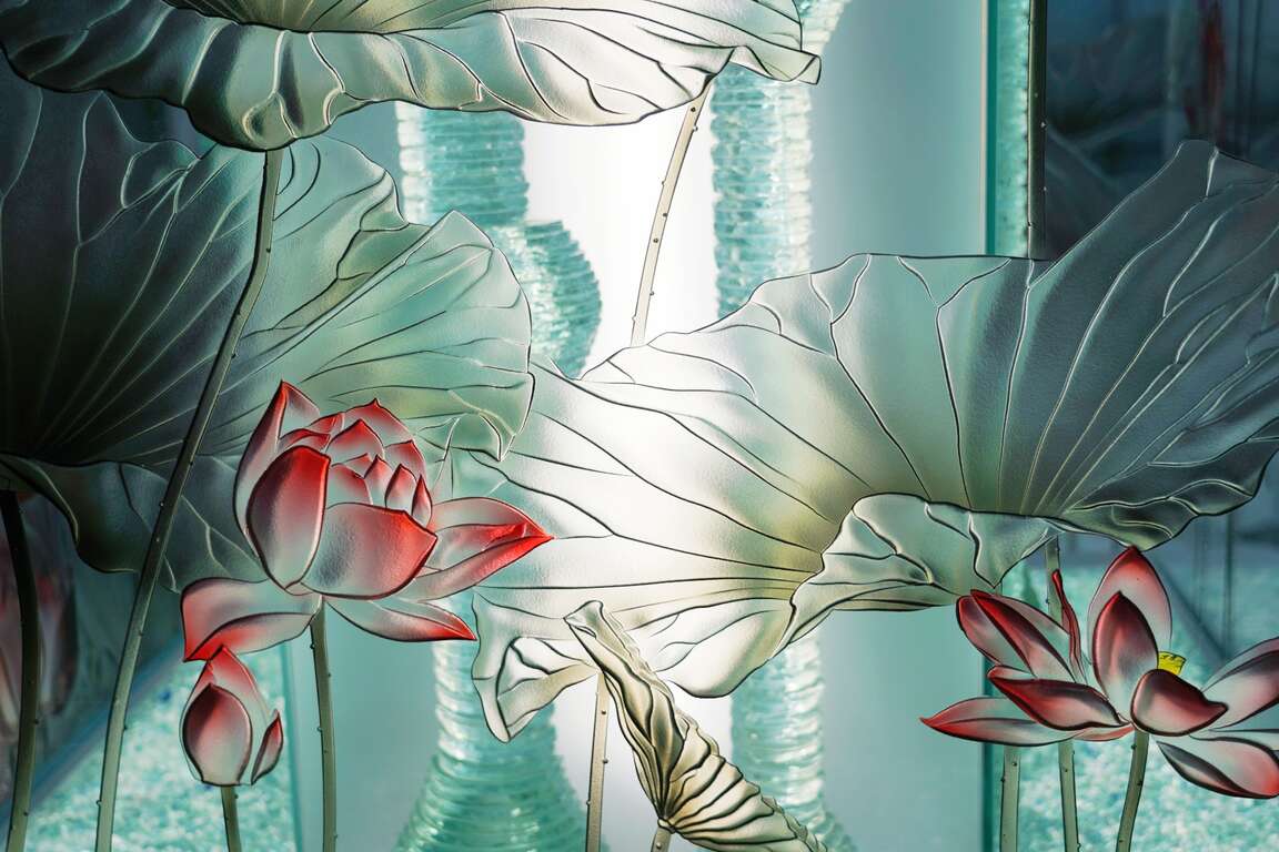 玻璃裝置藝術展品