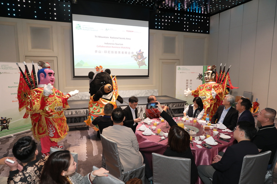 本處與駐雅加達台灣觀光服務處合作喔熊