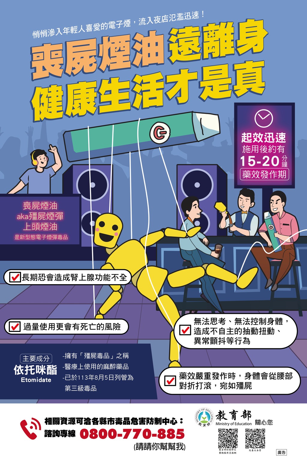 喪屍煙油遠離身(依托咪酯)