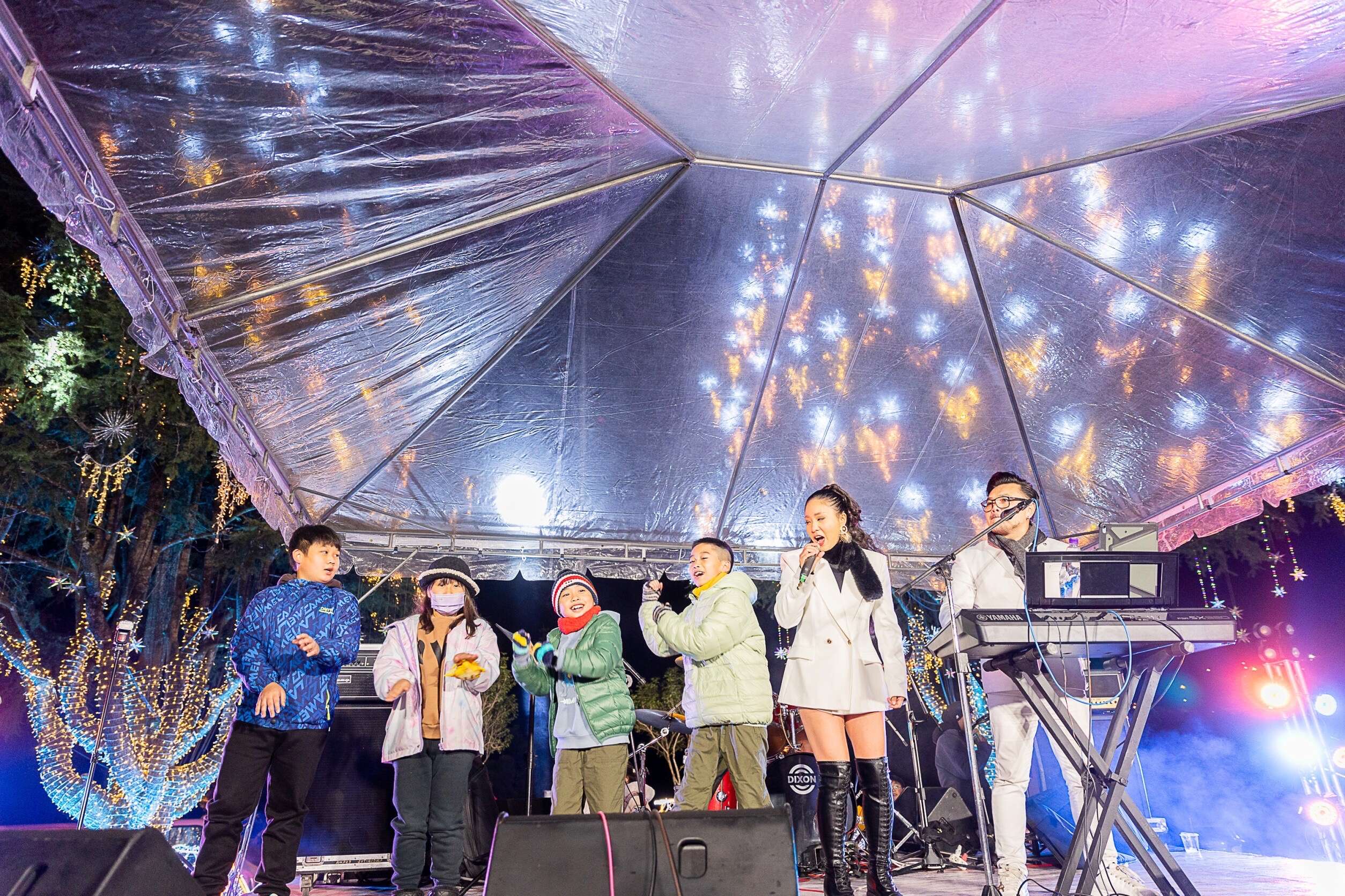 梨山歲末音樂會表演