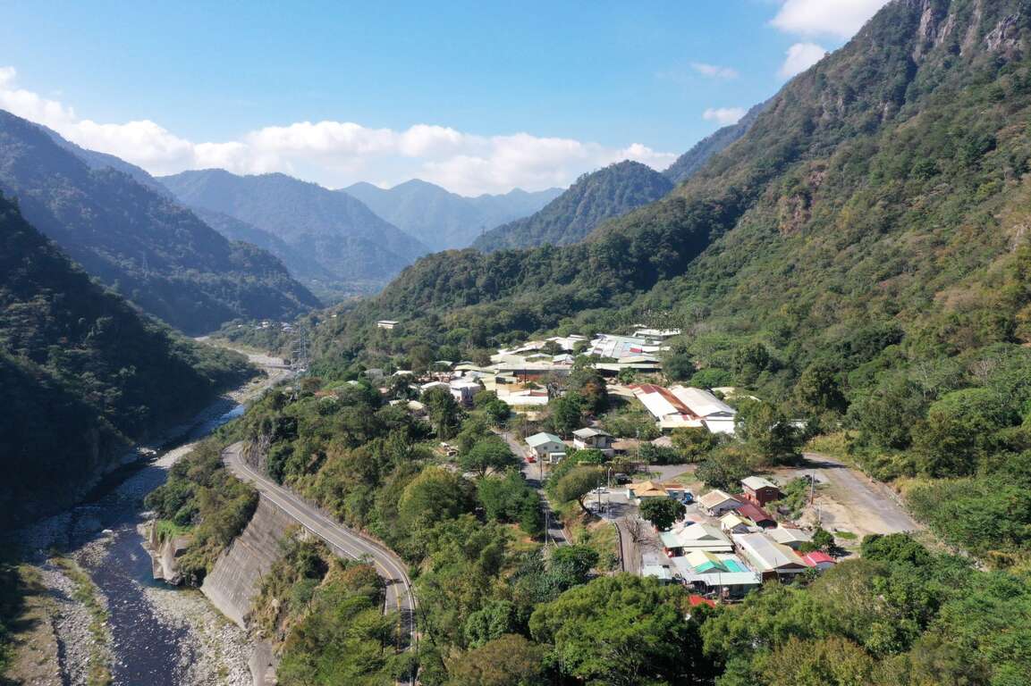 哈崙台部落-鳥瞰美景