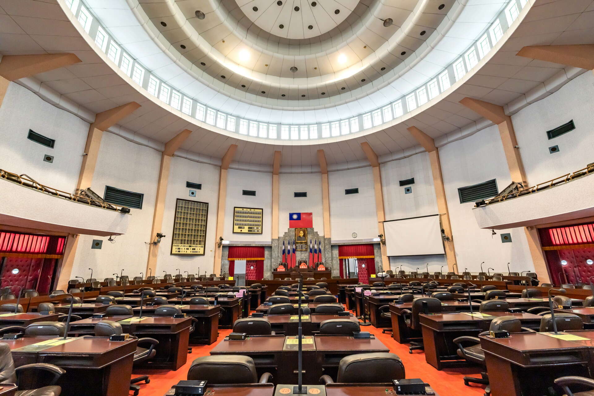 立法院民主議政園區內部