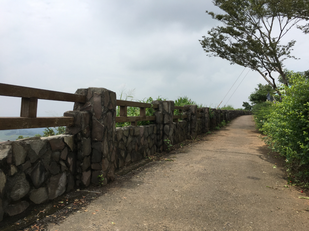 橫山觀日步道路面