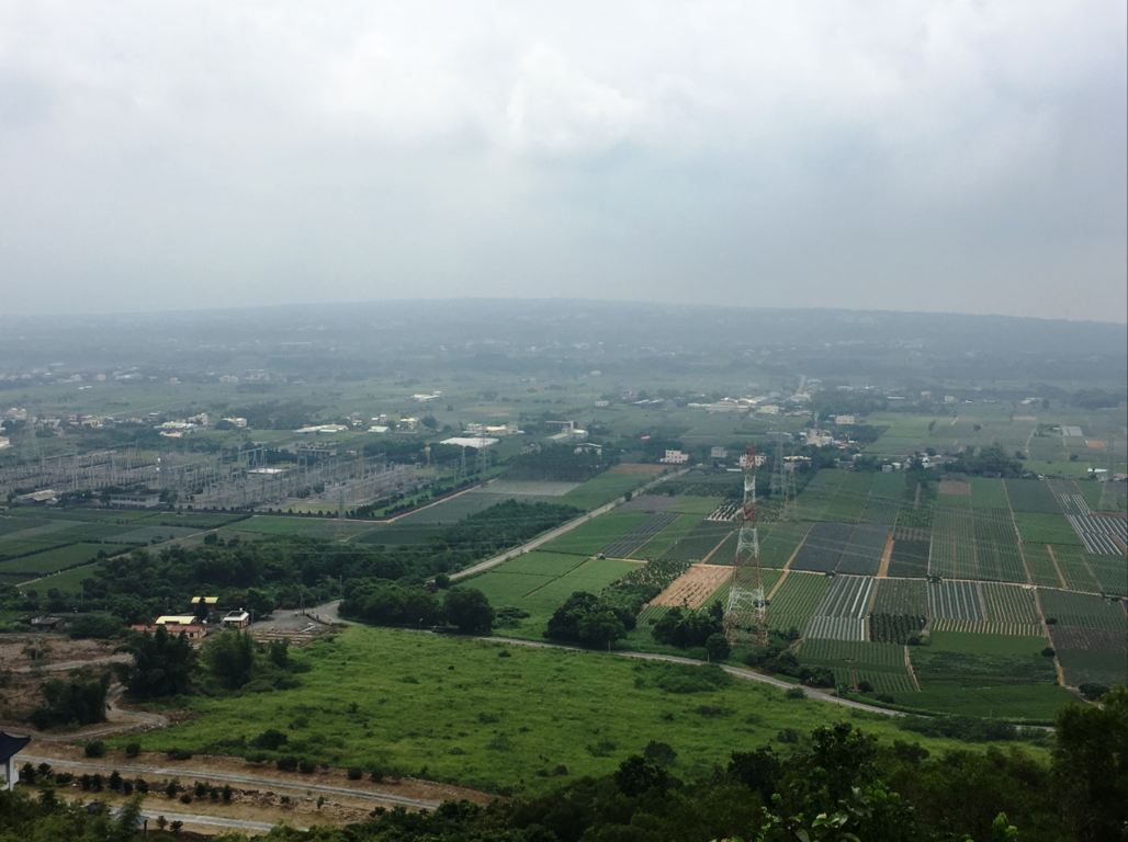 橫山觀日步道景色