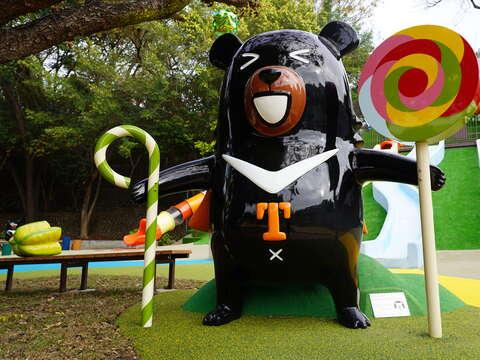 百果山遊憩區優化工程台灣黑熊